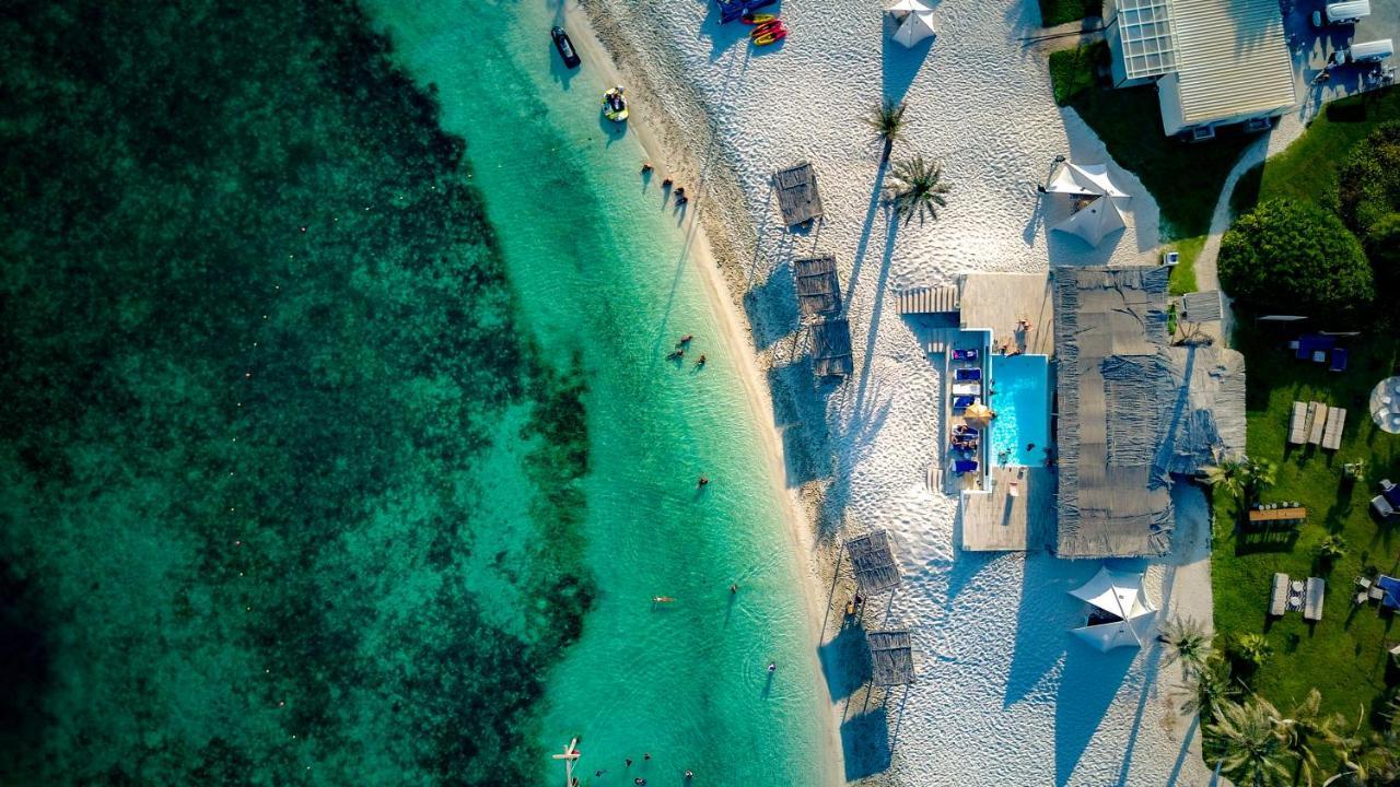 Nurai Island, Saadiyat Otel Abu Dabi Dış mekan fotoğraf Aerial view of the beach