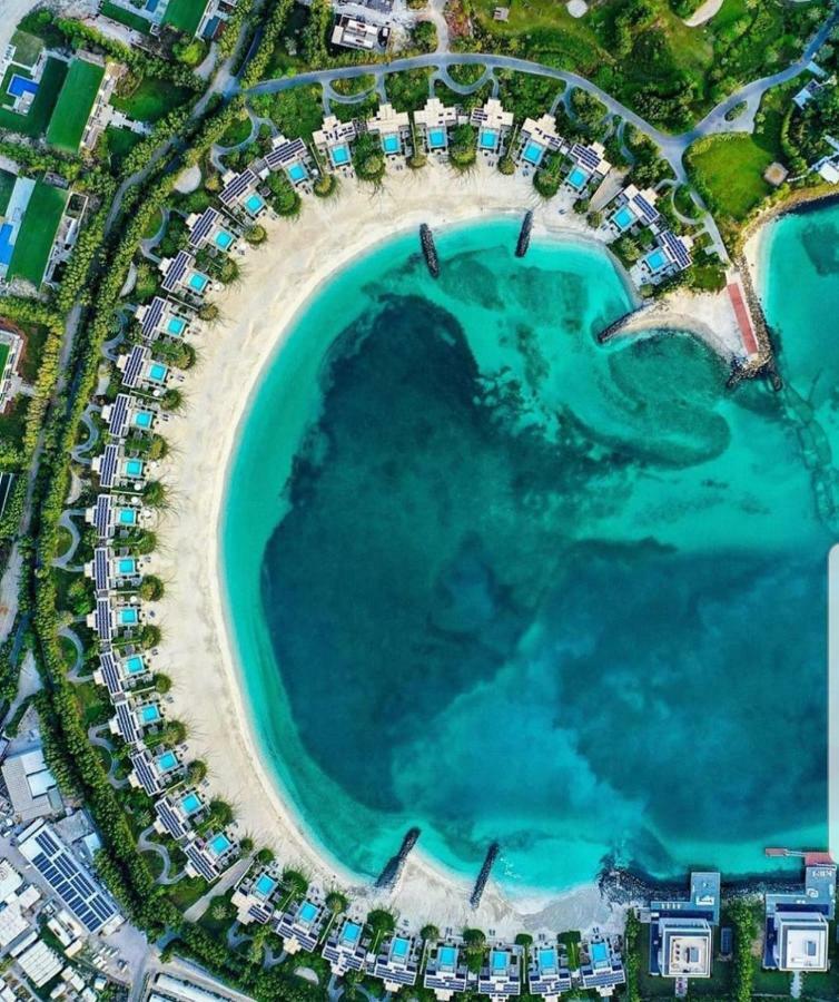 Nurai Island, Saadiyat Otel Abu Dabi Dış mekan fotoğraf Aerial view of the resort